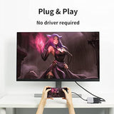 CableCreation USB C to DVI Adapter 1080P@60Hz, USB-C to DVI-D Cable Adapter Co