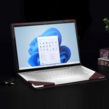 Laptop Cover For Hp Envy X360 Laptop 15T /15Z-Xxx/ 15-Ed/15-Er/15-Ep/15T-Es100...All Inclusive Drop Case 15.6" Pu Leather Inside Pocket Cover (15.6Inch, Red Wine)