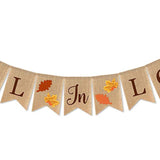 Burlap Fall In Love Banner Fall Autumn Wedding Supplies Engagement Bridal Shower Garland Decoration