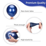 Navy Blue Balloons Different Sizes 105Pcs 5/10/12/18 Inch For Garland Arch Kit, Dark Blue Latex Balloons For Birthday Party, Graduation, Wedding, Baby Shower, Gender Reveal Party Decoration
