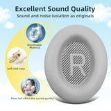 For Bose Headphones Protein Leather Ear Cushions, Bose Quietcomfort 15 Qc15 Qc25 Qc2 Qc35/Ae2 Ae2I Ae2W Replacement Ear Cushions W/Soundtrue & Soundlink Series (Grey)