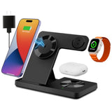 Magnetic 3 In 1 Wireless Charging Station For Magsafe Iphone 12-16 Series, Charging Station For Multiple Devices, Mag-Safe Wireless Charger Stand For Apple Watch 2-10 Series/Ultra/Se & Airpods 3/2/Pro