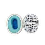 Headset Earpads Replacement Ear Cushions Accessories With Memory Foam Compatible With Skullcandy Riff Riff2 Wired/Wireless On-Ear Headphones -Protein Leather White