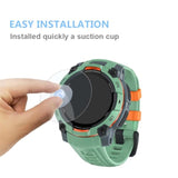 Screen Protector Compatible For Garmin Instinct 3 45Mm (3 Pack) Rugged Smart Watch Tempered Glass Protector Clear Film