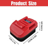 Battery Adapter For Snap On 18V Tools, For Milwaukee 18V M18 & For Dewalt 20V Lithium Battery Convert To For Snap-On 18V Li-Ion Battery Cordless Power Tool Ctb7185 Ctb8185 Ctb8187