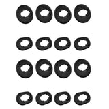 Ear Tips For Samsung Galaxy Buds Live 2020(Dsm-R180) Earbuds Accessories,Soft Silicone Anti-Slip Ear Adapter Sets Replacement-8 Pairs(Black)