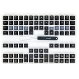 Advantage360 Dvorak Keycap Set - Pbt Plastic | Dye-Sublimated Legends | 92 Key
