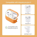 For Airpods Pro & Pro 2 Case Cute, Airpod Case Cover Pro 1 / 2Nd Generation Anime Cat Dog Corgi For Men & Women, Wireless Charge Support With Magsafe, Led Visible, Shiba Inu