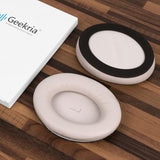 Geekria QuickFit Replacement Ear Pads for JBL Tour ONE, Tour ONE M2 Headphones Ear Cushion, Repair Parts (Champagne Gold)