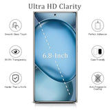 [2+2 Pack For Samsung Galaxy S25 Ultra Privacy Screen Protector, Privacy Tempered Film With Camera Lens Protector For Galaxy S25 Ultra, No Bubbles, Anti Scratch, Easy To Install