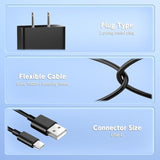 Replacement For Omnipod 5 Omni Pod 5 Charger Usb Type C Charging Cable Compatible With Samsung Tv Remote, Solar Remote, Frame, Solarcell, Rechargeable Vest Power Adapter