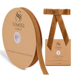 Copper Velvet Ribbon 5/8'' 25 Yards For Christmas Tree, Gift Wrapping, Flower Bouquet, Wreath Decorations, Bow Making