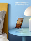 Cell Phone Stand, Desk Accessories - Clear Office Cell Phone Holder, Acrylic Phone Stand, Desktop, Acrylic Office Desk Accessories, Office Decor, Suitable For Iphone, 4-8'' Phone