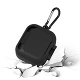 Geekria Silicone Case Cover Compatible with Soundcore by Anker P30i True Wireless Earbuds, Protective Earphones Skin Cover with Keychain Hook, Charging Port Accessible, Front LED Visible