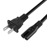 2 Prong Power Cord Compatible With Epson Workforce/Stylus/Ecotank Printer, Wf-2520 Wf-3620 Wf-M1560, Et-2720 Et-2750 Et-2650 Et-M1120 Et-M1170 Et-3760 Et-3750 Et-2760 And More