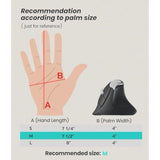 M510 Vertical Mouse Wireless, Ergonomic Mouse For Comfy Tracking, 3 Adjustable Dpi (800-1200-1600), 2.4G Wireless Vertical Mouse With 6 Buttons, Compatible With Windows, Mac Os, Laptop, Pc, Grey