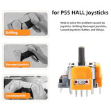 8Pcs Hall Effect Joysticks Replacement for DualSense PS5 Controller, 3D Analog Sticks Sensor Module for Playstation 5 Repair Accessories