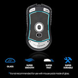 Superglide - Fastest And Smoothest Mouse Feet/Skates Made With Ultra Strong Flawless Glass Super Fast Smooth And Durable Sole For G-Wolves Hati-S Wireless