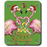 Flamingo Holiday Brand Mouse Pad