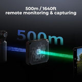 Wireless Tethering Hub For Cameras, 500M/1640Ft Wireless Camera Monitor & Repeater, Remote Control Camera Via App For Wildlife Photography, For Sony For Canon For Nikon For Panasonic-5566