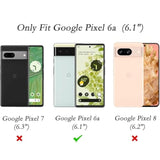 Compatible With Google Pixel 6A Case,Cute Bling Glitter Thin Slim Shockproof Tpu Sparkly Cover For Women Girl For Google 6A 6.1 Inch-Black