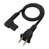 19.5In Power Cord Compatible With Sonos One, Sonos One Sl, Sonos Play-1 Speakers - Power Plug Cable (Short, Black)