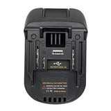 Adapter to Use Dewalt 20V or Milwaukee 18V Batteries with Makita 18V Tools