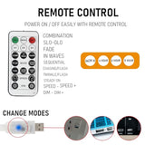 66ft 200-LED Warm White Fairy Lights, USB, Waterproof, 8 Modes, Indoor/Outdoor Use