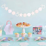 "Last Toast On The Coast" Banner Seashell Coastal Beach Tropical Bride Decor