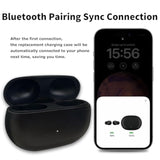 Charging Case Replacement Compatible With Beats Studio Buds/Buds +, Replacement Charger Case Dock Station With Bluetooth Paring Sync Button & 660Mah