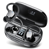 Wireless Headphones Bluetooth Earbuds Sports Ear Buds With Earhook Deep Bass L