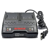 20V Max Lithium-Ion Dual-Port Fast Charger With Quick Battery Charging Compatible With Hyper Tough Ht21-401-003-13