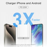 Charger Iphone 15 Charger Fast Charging Usb C Charger 3-Pack Type C Charger Fast Charging 6Ft Iphone 15 Pro Max Charger For Iphone 15/15 Plus/15 Pro/15 Pro Max/Ipad Pro/Mini/Air/Air4/Airpods/Samsung