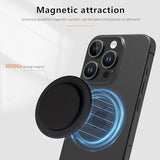 Transparent Magnetic Phone Grip Compatible with MagSafe, Expanding Kickstand, Compatible with iPhone 12/13/14/15/16/17 Series & MagSafe Cases Only -