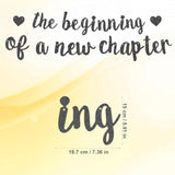 The Beginning Of A New Chapter Banner, No Diy Farewell Party Decorations Glitter Happy Congrats Retirement Congratulations Party Banner Going Away Sign Garland For Graduation Housewarming