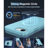 For Iphone 16E Phone Case: Iphone 16E 2025 Magnetic Matte Grade Drop Protection Phone Cover | Slim Anti-Slip Durable Shockproof Cases