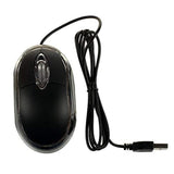 Um2030Ak Black Usb Optical 3-Button 3D Mouse Scroll Wheel Led Light Mouse Mice For Pc Laptop Computer