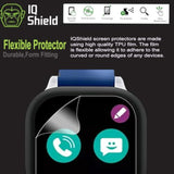 Screen Protector Compatible With Verizon Gizmo Watch 2 (6-Pack) Anti-Bubble Clear Tpu Film