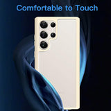 Samsung Galaxy S23 Ultra 5G Frosted Translucent Back Protective Slim Phone Cover