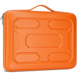 13.3 Inch Laptop Sleeve With Handle Shockproof Computer Bag Waterproof Eva Protective Carrying Case For 13-13.3 Inch Notebooks/13 Macbook Air/Macbook Pro Retina/Dell Xps 13/Hp,Orange