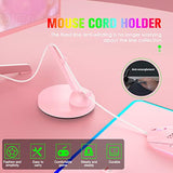 Games Mouse Bungee Mouse Cord Clip Cord Management System Flexible 360 Degree