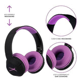 Altec Lansing Kid Safe Noise Cancelling Wireless Headphones 15H Battery, 85dB Volume Limit, Foldable Design Powerful Sound, Active Noise Cancellation Perfect for Kids Ages 7+