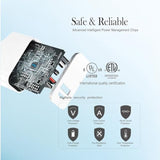 Usb C Charger Block, 20W Dual Port Type C Fast Wall Charging Head, Power Adapter Cube For Apple Iphone 16, 15, 14, 13, 12, 11, X, 8, And Apple Watch9, 8, 7, Ipad, White, 2 Pack