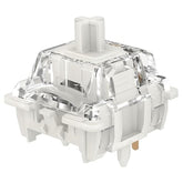Gateron G White Pro 3.0 Switches,5-Pin Pre Lubed Rgb Smd Linear Switches For M