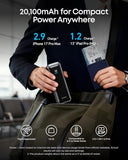 Anker Prime Power Bank, 20,100mAh 3-Port Portable Charger with 220W Max Output, Two-Way Charging, TSA-Approved, App Control, for MacBook, iPhone