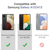 JETech Screen Protector for Samsung Galaxy A13 / A13 5G/ A12, 9H Tempered Glass Film, Anti-Scratch, HD Clear, 3-Pack