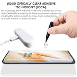 Screen Protector For Oneplus 8 Pro, Tempered Glass Uv Set - 3 Pack, Edge To Edge Full Protection, 9H Scratch Resistant, Sensitive Touch