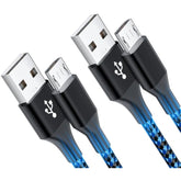 Micro Usb Cable For Fire Tablet Hd 7 8 10 4Th 5Th 6Th 7Th Generation,E-Readers,Micro B Charger For Samsung Galaxy Phone Braided Fast Charging Cord 6Ft