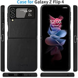 Samsung Z Flip 4 Genuine Leather Case