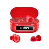 Silicone Replacement Ear Tips For Tozo Nc9 Wireless Earbuds Tips, 9 Pairs (S/M/L) Red